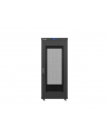 Lanberg szafa instalacyjna stojąca 19'' 27U/600x600mm czarna (drzwi perf. LCD) - nr 3