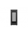 Lanberg szafa instalacyjna stojąca 19'' 27U/600x600mm czarna (drzwi perf. LCD) - nr 6