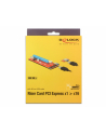 Delock Karta rozszerzeń RISER CARD PCI Express x1 > x16 z kablem USB 3.0 60cm - nr 15