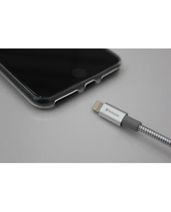 Verbatim Lightning Cable Sync & Charge100cm (silver)