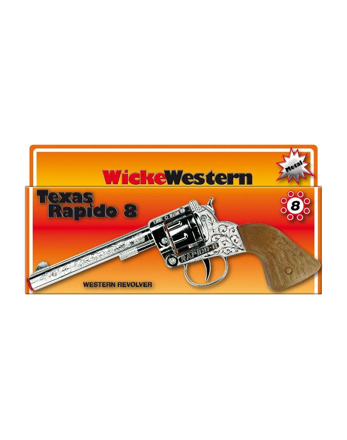 Rewolwer Texas Rapido Western 8-shot 214mm 0339 główny