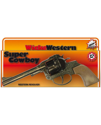 Rewolwer Super Cowboy Western 12-shot 230mm 0348