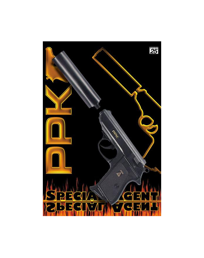 Pistolet z tłumikiem PPK Special Agent 25-shot 276mm 0472 główny
