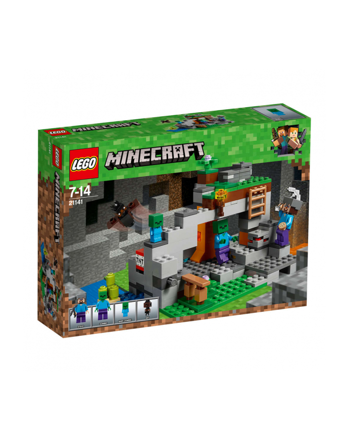 LEGO 21141 MINECRAFT Jaskinia zombie p6 główny
