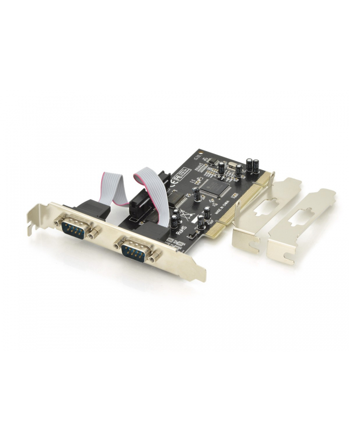 digitus Karta rozszerzeń/Kontroler RS232 PCI, 2xDB9, Low Profile, Chipset główny