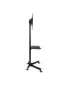 Stojak mobilny LCD/LED 23-55cali regulowany z półką, czarny - nr 44