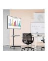 Stojak mobilny LCD/LED 23-55cali regulowany z półką, czarny - nr 48