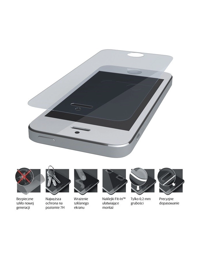 FlexibleGlass iPhone 8 szkło hybrydowe główny