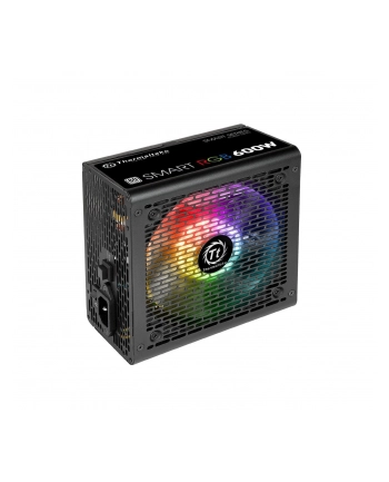 Smart 600W RGB (80+ 230V EU, 2xPEG, 120mm, Single Rail)