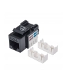 intellinet Moduł Keystone Cat6 UTP RJ45 zaciskany czarny - nr 1