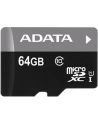adata microSD Premier 64GB UHS1/CL10/A1+adapter - nr 37