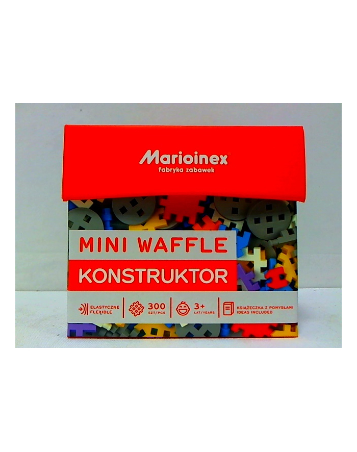 mario-inex Klocki Wafle mini 300szt. Konstruktor w pud. główny