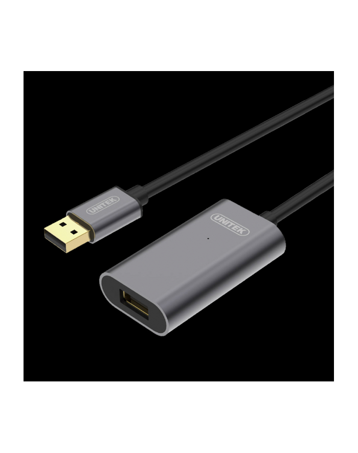 unitek Przedłużacz aktywny USB 2.0 AM-AF, 30m, czarny; Y-275 główny