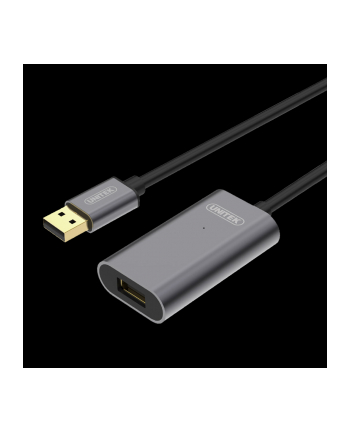 unitek Przedłużacz aktywny USB 2.0 AM-AF, 30m, czarny; Y-275