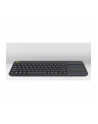 logitech K400+ Bezprzewodowa dotykowa klawiatura czarna CZ 920-007151 - nr 14