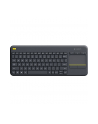 logitech K400+ Bezprzewodowa dotykowa klawiatura czarna CZ 920-007151 - nr 25