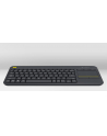 logitech K400+ Bezprzewodowa dotykowa klawiatura czarna CZ 920-007151 - nr 29