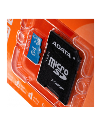 adata microSD Premier 64GB UHS1/CL10/A1+adapter