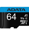 adata microSD Premier 64GB UHS1/CL10/A1+adapter - nr 9