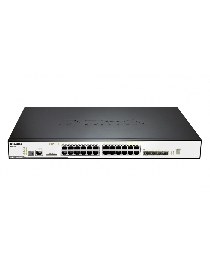 d-link DGS-3120-24PC/SI  24port Gbit L2 PoE+SFP główny