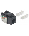 intellinet Moduł Keystone Cat6 UTP RJ45 zaciskany czarny - nr 27