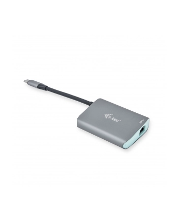 i-tec USB-C Metal HUB z adapterem Gigabit Ethernet 1x USB-C do RJ-45, 10/10/1000 Mbps 1x port USB 3.0