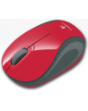 logitech M187 Myszka bezprzewodowa czerwona     910-002732 - nr 11