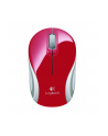 logitech M187 Myszka bezprzewodowa czerwona     910-002732 - nr 18