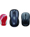 logitech M187 Myszka bezprzewodowa czerwona     910-002732 - nr 31