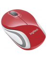 logitech M187 Myszka bezprzewodowa czerwona     910-002732 - nr 46