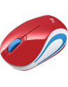 logitech M187 Myszka bezprzewodowa czerwona     910-002732 - nr 47