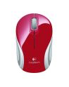 logitech M187 Myszka bezprzewodowa czerwona     910-002732 - nr 48