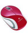 logitech M187 Myszka bezprzewodowa czerwona     910-002732 - nr 49