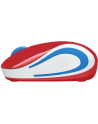 logitech M187 Myszka bezprzewodowa czerwona     910-002732 - nr 54