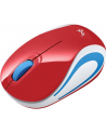 logitech M187 Myszka bezprzewodowa czerwona     910-002732 - nr 55