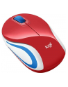 logitech M187 Myszka bezprzewodowa czerwona     910-002732 - nr 57