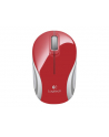 logitech M187 Myszka bezprzewodowa czerwona     910-002732 - nr 25