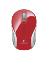 logitech M187 Myszka bezprzewodowa czerwona     910-002732 - nr 58