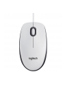 logitech M100 Myszka biało-czarna 910-005004 - nr 27