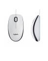 logitech M100 Myszka biało-czarna 910-005004 - nr 45