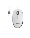 logitech M100 Myszka biało-czarna 910-005004 - nr 51