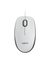 logitech M100 Myszka biało-czarna 910-005004 - nr 54