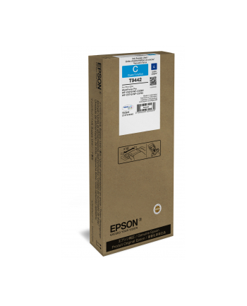 epson Tusz T9442 CYAN 19.9 ml do serii WF-C5xx 3000 stron