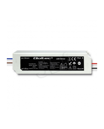 qoltec Zasilacz LED Driver | 100-240V | IP67 | 75W | 12V | 6.25A