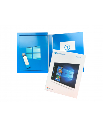 Microsoft Windows 10 Home Box 32/64bit USB - Multilanguage (PL/EN/DE/FR/ES) RS KW9-00478. Stary P/N: KW9-00017 / Wieczysta licencja, brak przypisania do stanowiska, bezproblemowa migracja między stanowiskami !