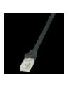 logilink Patch Cable CAT.5e U/UTP, 0,25m, czarny - nr 2