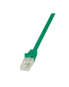 logilink Patch Cable CAT.5e U/UTP, 0,25m, zielony - nr 1