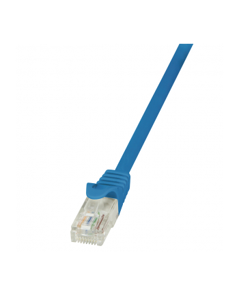 logilink Patch Cable CAT.5e U/UTP, 0,25m, niebieski