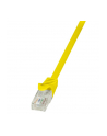 logilink Patch Cable CAT.5e U/UTP, 0,25m, żółty - nr 1