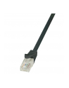 logilink Patch Cable CAT.5e U/UTP, 0.5m, czarny - nr 2